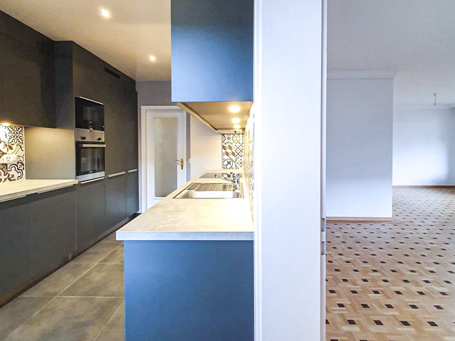 Appartement contemporain à Genève, Avant/après