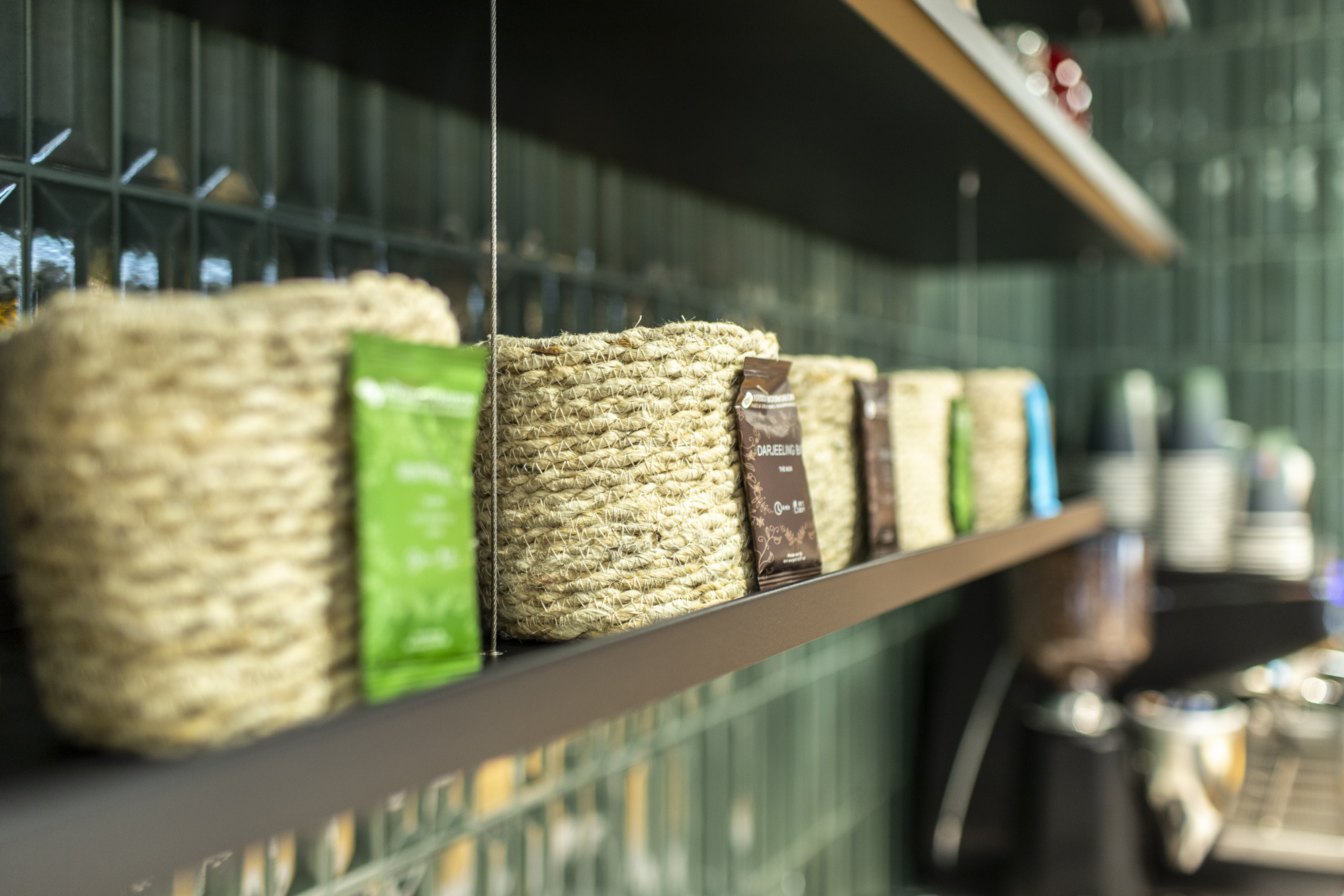 photo d’un projet d’architecte d’intérieur à Genève : la boutique de la chocolaterie Canonica