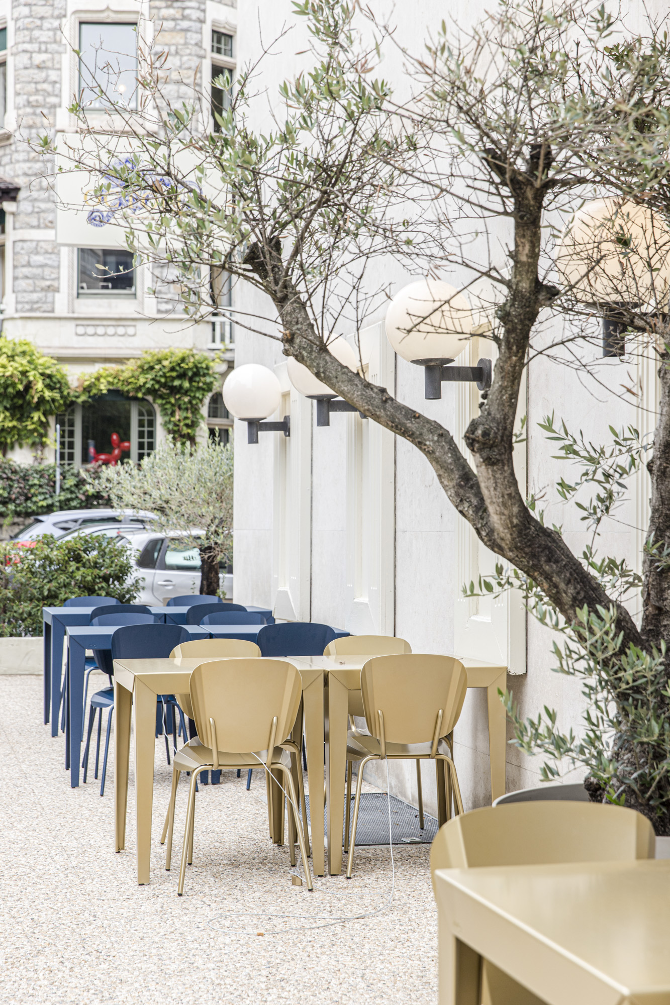 photo d’un projet d’architecte d’intérieur à Genève : restaurant Octopus à Genève