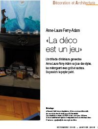 Article publié par Prestige mentionnant Anne-Laure Ferry-Adam , architecte d'intérieur à Genève