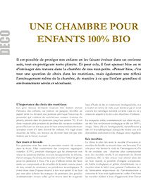 Article de Baby Book mentionnant Anne-Laure Ferry-Adam, architecte d'intérieur à Genève.