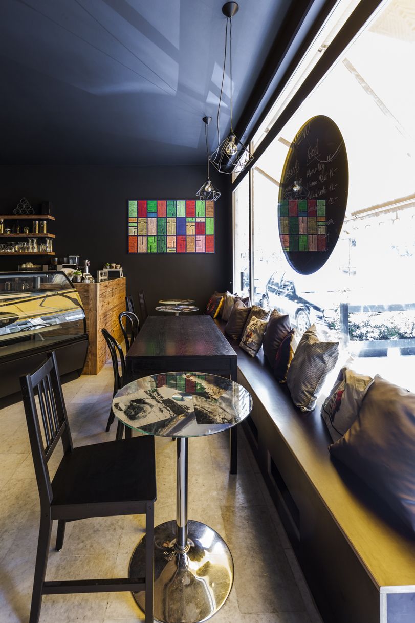 photo d’un projet d’architecte d’intérieur à Genève :L e Tibet Café