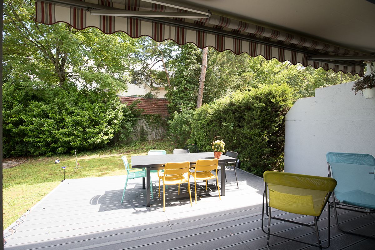 photo d’un projet d’architecte d’intérieur à Genève : villa contemporaine de Petit Lancy