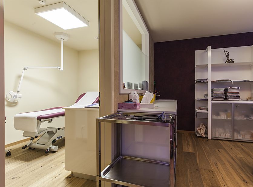 photo d’un projet d’architecte d’intérieur à Genève : cabinet dermatologique