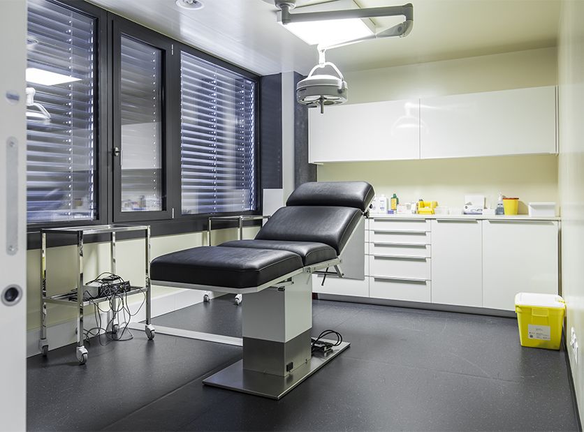 photo d’un projet d’architecte d’intérieur à Genève : cabinet dermatologique