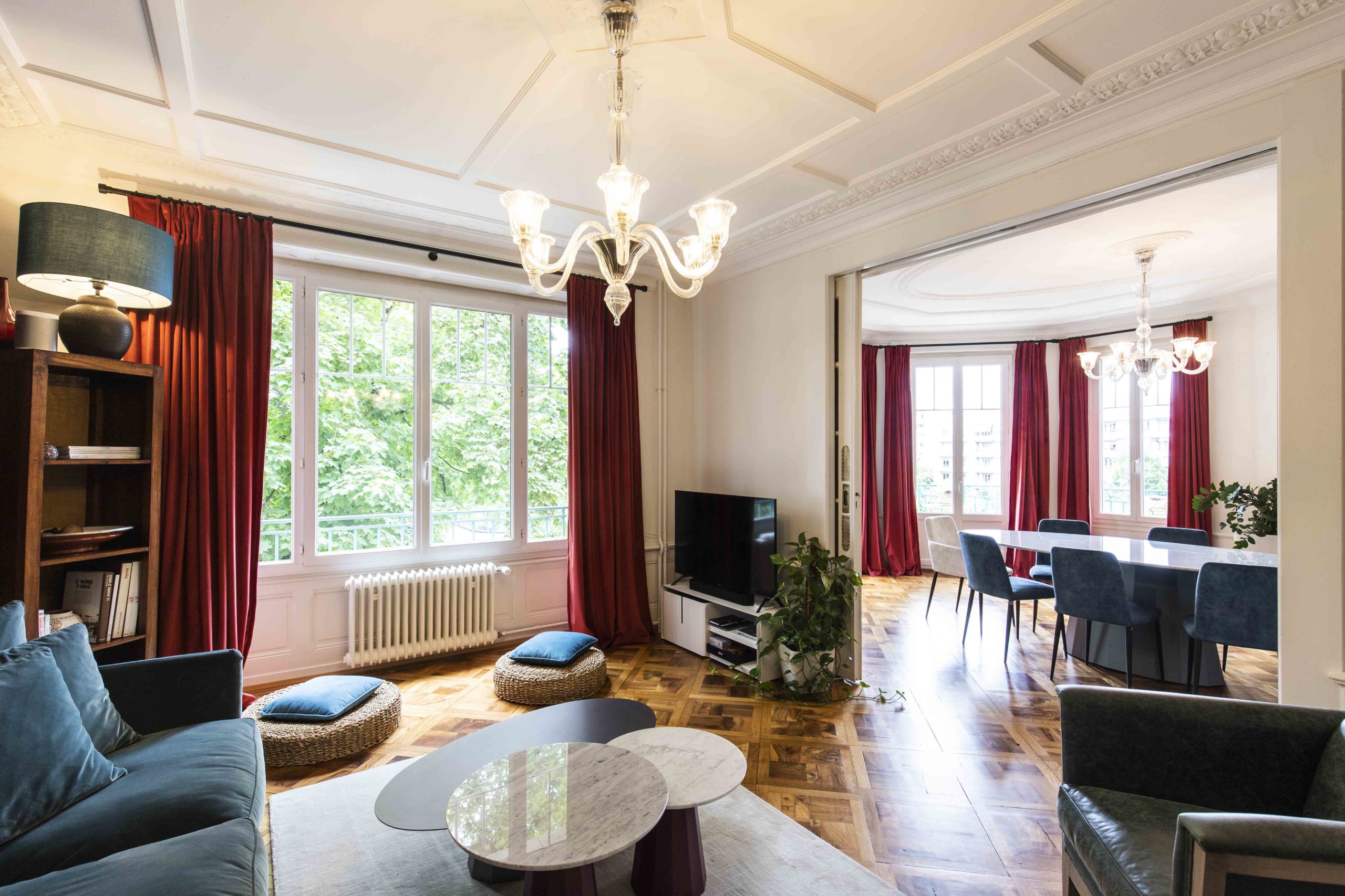 photo d’un projet d’architecte d’intérieur à Genève : appartement à Champel