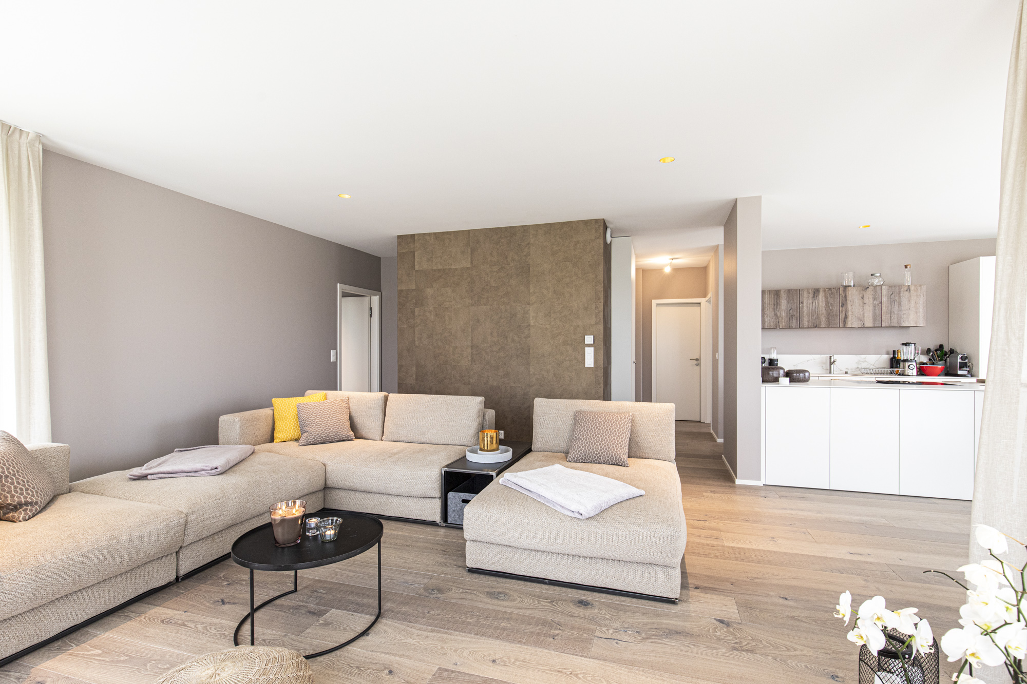 photo d’un projet d’architecte d’intérieur à Genève : Appartement contemporain à Vessy